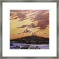 Winter's Eve At Holy Hill Framed Print