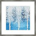 Wintry Mix Framed Print