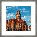 Wise County Courthouse Framed Print