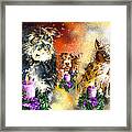 Wishing You A Blessed Advent Framed Print