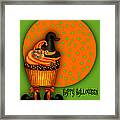Witch Cupcake 2 Framed Print