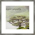 With Deepest Sympathy Framed Print