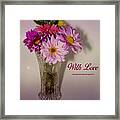 With Love Framed Print