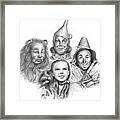 Wizard Of Oz Framed Print