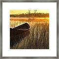 Wooden Boat Finland Framed Print