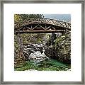 Wooden Bridge Framed Print