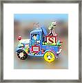 Woody Wagon Framed Print