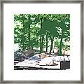 Working Dog Framed Print