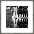 World War Ii Memorial - Atlantic Arch Framed Print