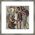 Wounded Aeneas. 2nd Half 1st C Framed Print