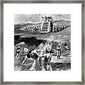 Xerxes At Hellespont Framed Print Xerxes At Hellespont Framed Print