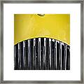 Yellow Morgan Framed Print