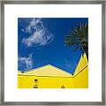 Yellow Warehouse Framed Print