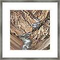 Yellowstone National Park Montana  3 Panel Composite Framed Print