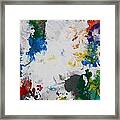 Yes Abstract Framed Print