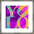 Yolo - You Only Live Once 20140125 Fractal Heart V1 Framed Print