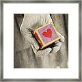 You Hold My Heart In Your Hand Framed Print