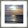 You In The Sunset Framed Print