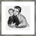 Young Mothers Love Framed Print