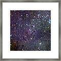 Young Stars In Eagle Nebula Framed Print