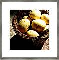 Yukon Gold Potatoes Framed Print