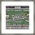 Ziles Ice Cream Mural - Taneytown Carroll County Md Framed Print