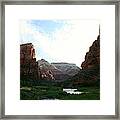 Zion Framed Print