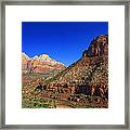 Zion National Park Utah Usa #15 Framed Print