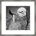 Zombie Bride Framed Print