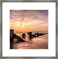 Abermaw Sunset Framed Print