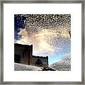 🌈 #miami #reflection #rainbow Framed Print