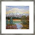 Mountain Fall Framed Print