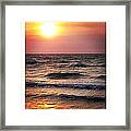 Sunset Surprise Framed Print