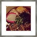 🍜 Tsukimi Soba 😜👍 Framed Print