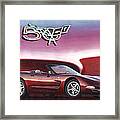50th Anniversary Corvette #1 Framed Print
