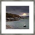 Boat In Water, Loch Sunart, Scotland #1 Framed Print