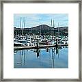 Bodega Bay Harbor #1 Framed Print