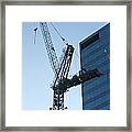 Building Crane #1 Framed Print