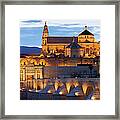 Cathedral Mosque Of Cordoba #1 Framed Print