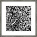 Cave Art: Vulva Framed Print Cave Art: Vulva Framed Print