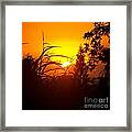 Coucher De Soleil #1 Framed Print