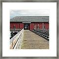 Coupeville Pier #1 Framed Print