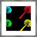 Dandelion Art #1 Framed Print