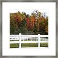 Fall Colors Collection - Michigan #1 Framed Print