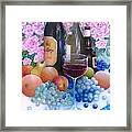 Fruits Wine And Roses #1 Framed Print
