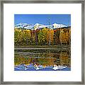 Full Moon Over East Beckwith Mountain #1 Framed Print