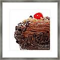German Chocolate Cupcake 3 Framed Print