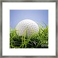 Golfball #1 Framed Print