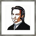 Johnny Depp As Inspector Abberline #1 Framed Print