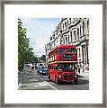 London Bus #1 Framed Print